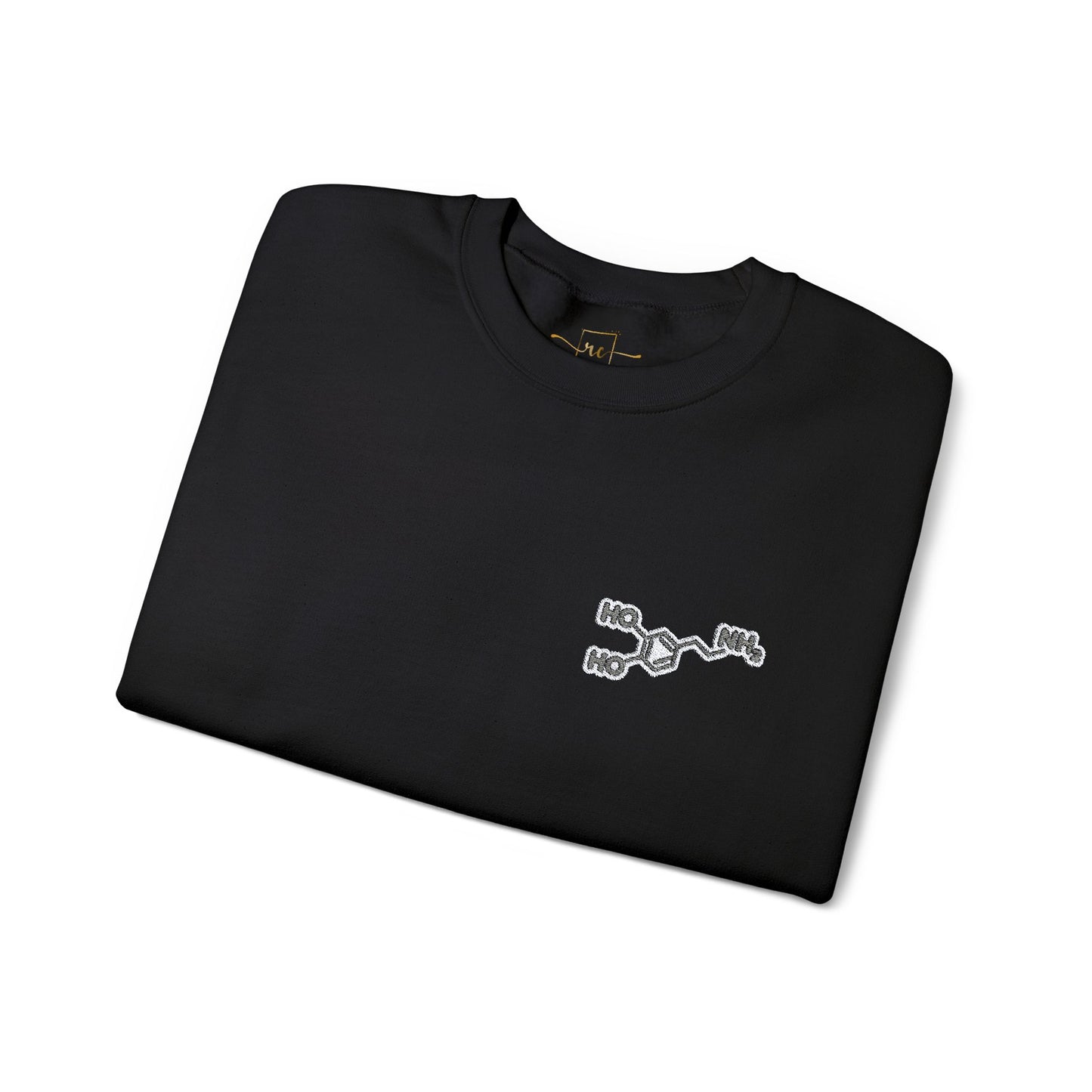 Dopamine Symbol Embroidered Sweatshirt