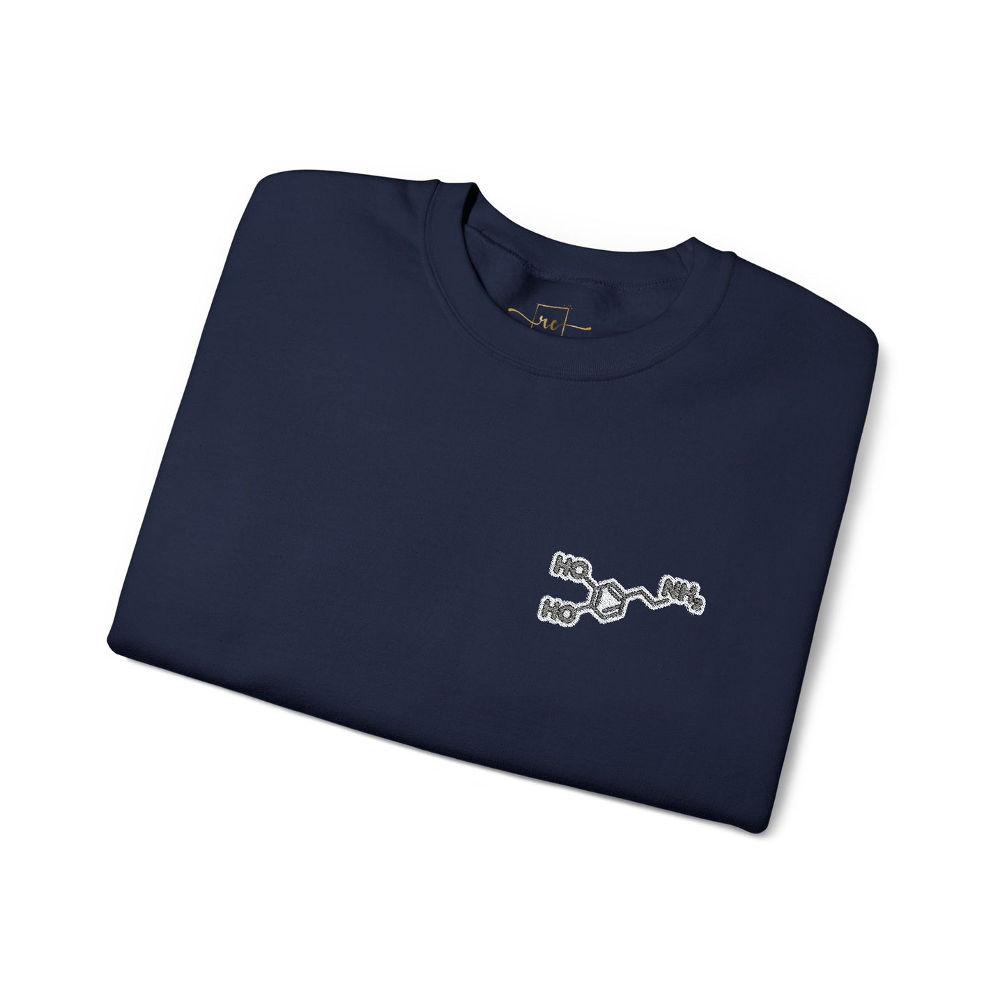 Dopamine Symbol Embroidered Sweatshirt