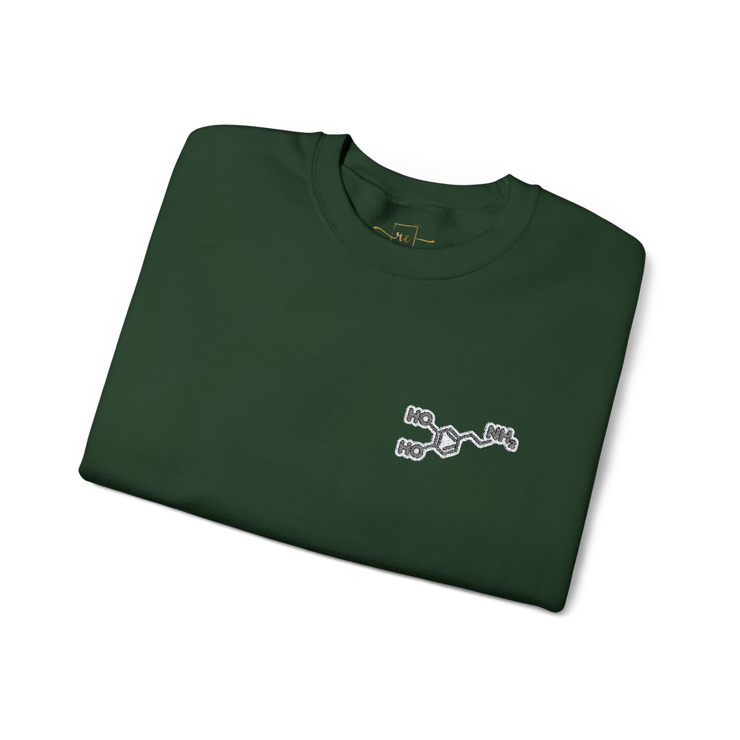 Dopamine Symbol Embroidered Sweatshirt