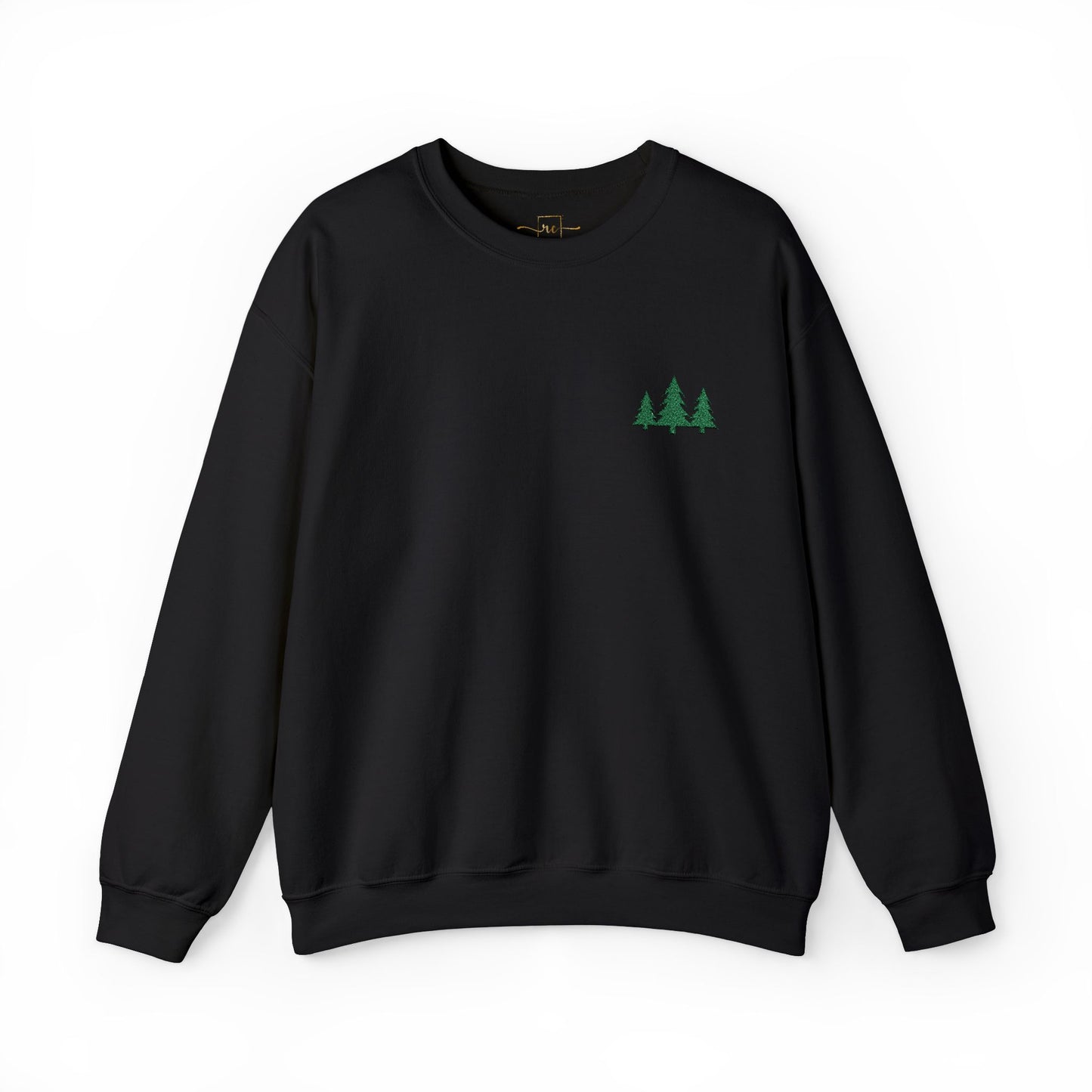 Pine Trees Embroidered Unisex Sweatshirt