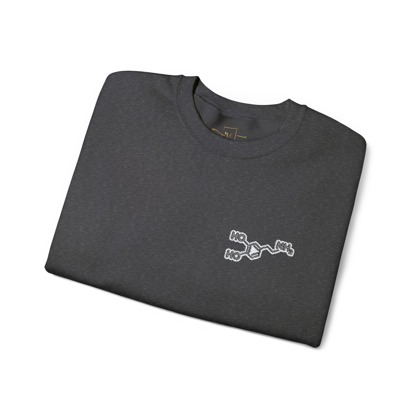 Dopamine Symbol Embroidered Sweatshirt
